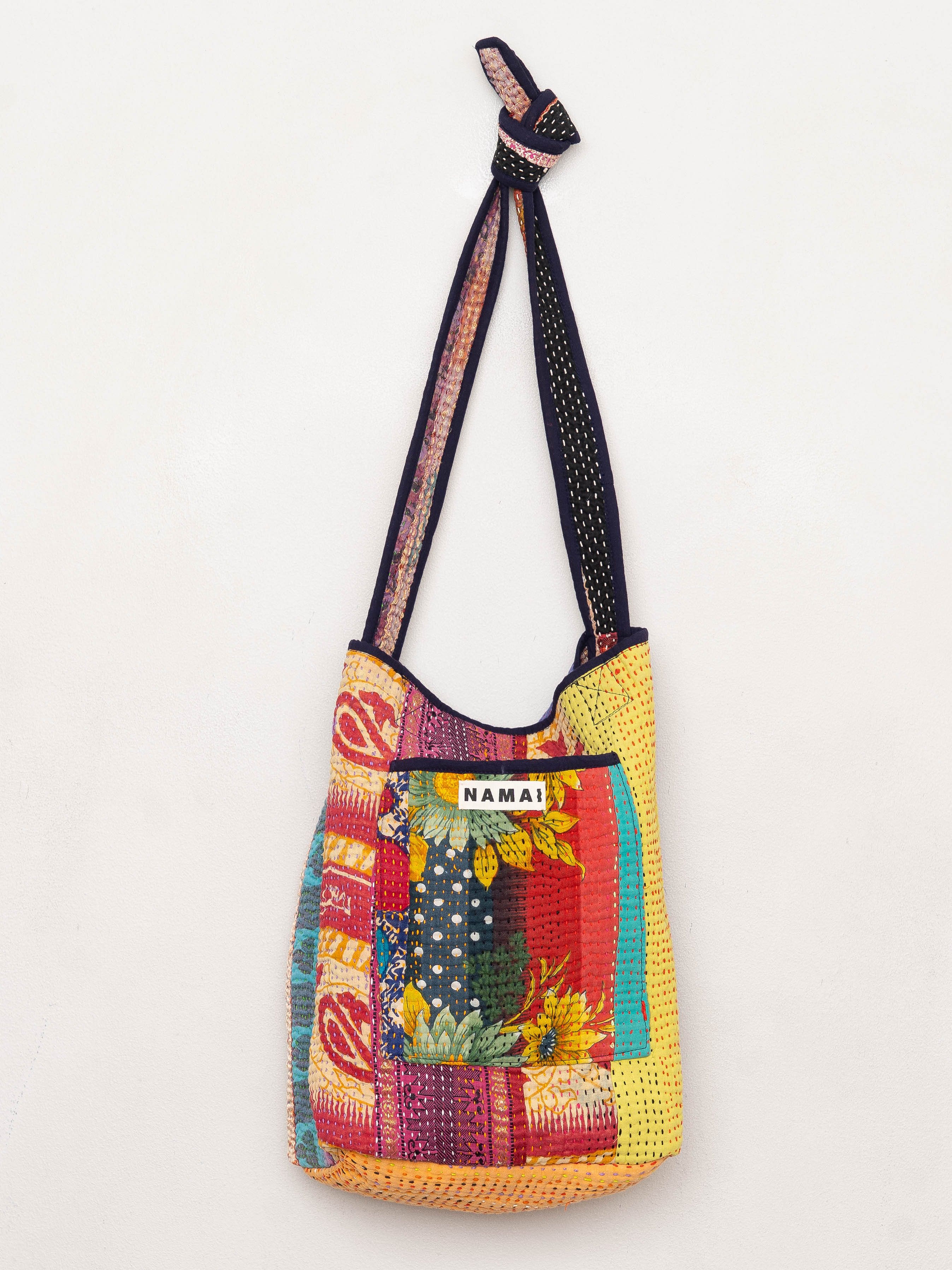 The Xoti II Zero-Waste Quilted Kantha Bag