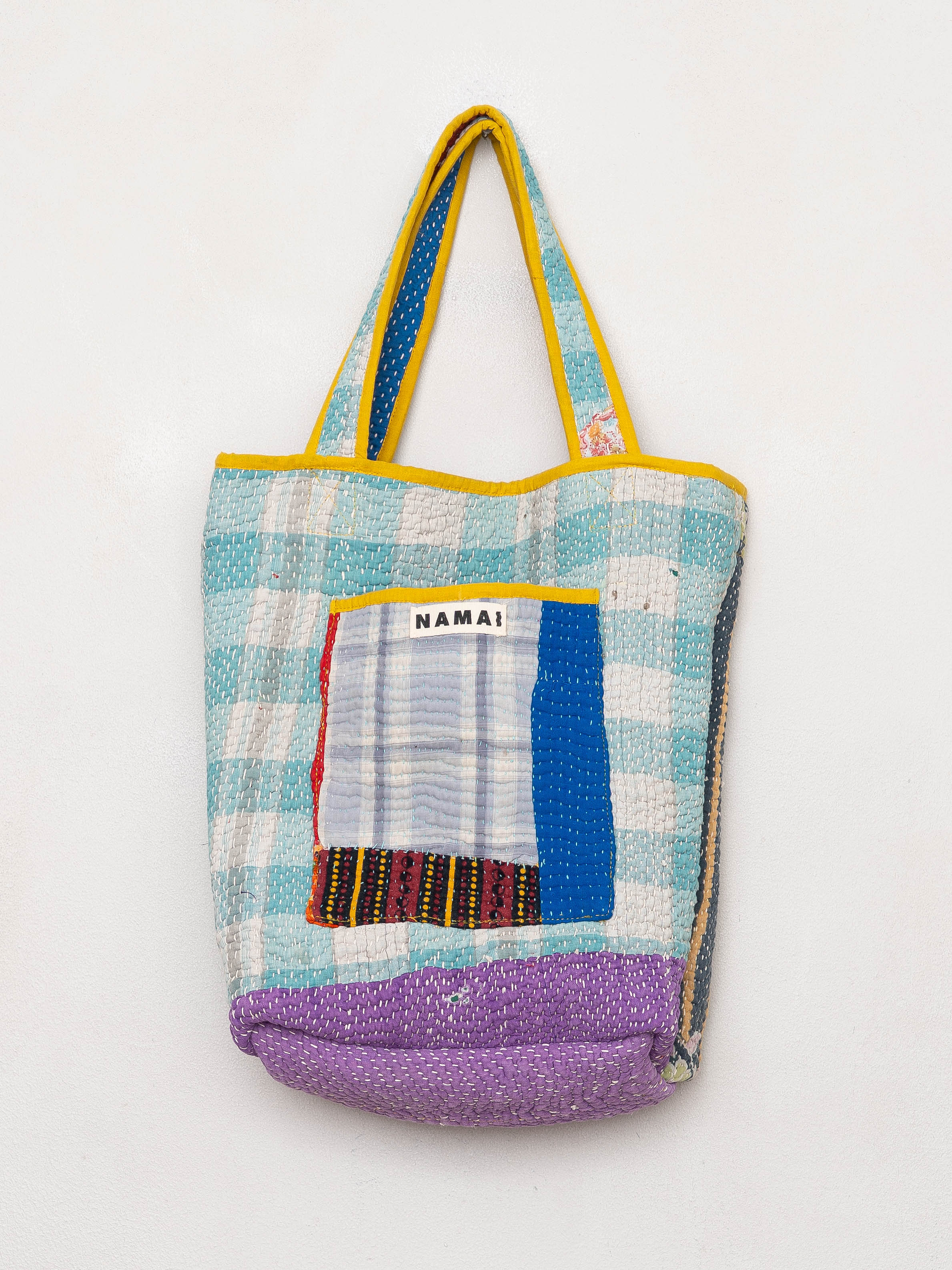 The Xoti II Zero-Waste Quilted Kantha Bag