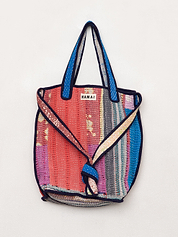 The Xoti II Zero-Waste Quilted Kantha Bag