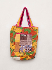 The Xoti II Zero-Waste Quilted Kantha Bag