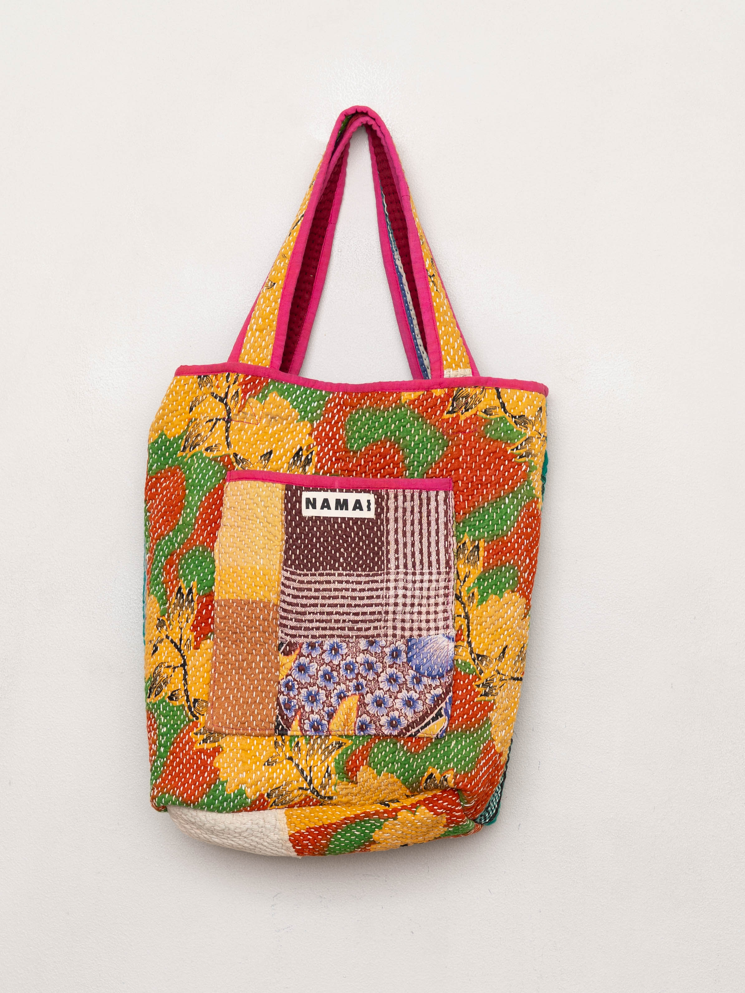 The Xoti II Zero-Waste Quilted Kantha Bag
