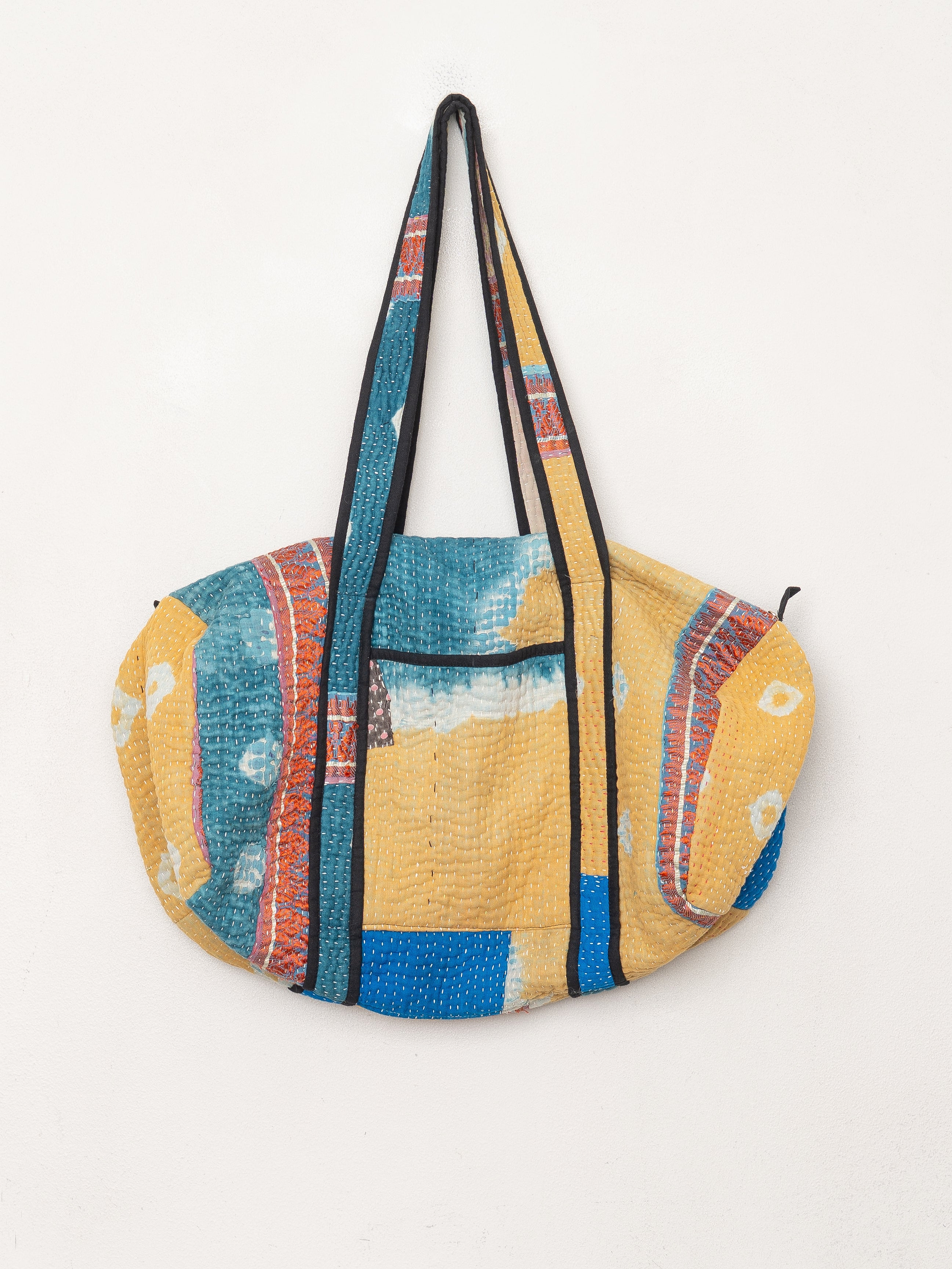 The Gopi Quilted Duffle Bag - Sample