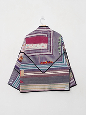 The Ladhiya Quilted Patchwork Kantha Jacket