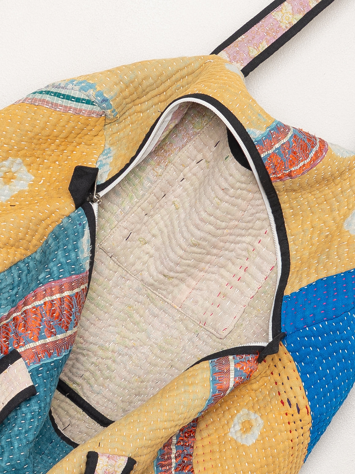 The Gopi Quilted Duffle Bag - Sample
