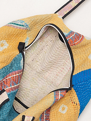 The Gopi Quilted Duffle Bag - Sample