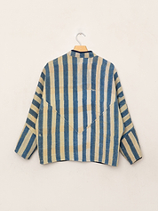 The Ladhiya Petite Quilted Patchwork Kantha Jacket