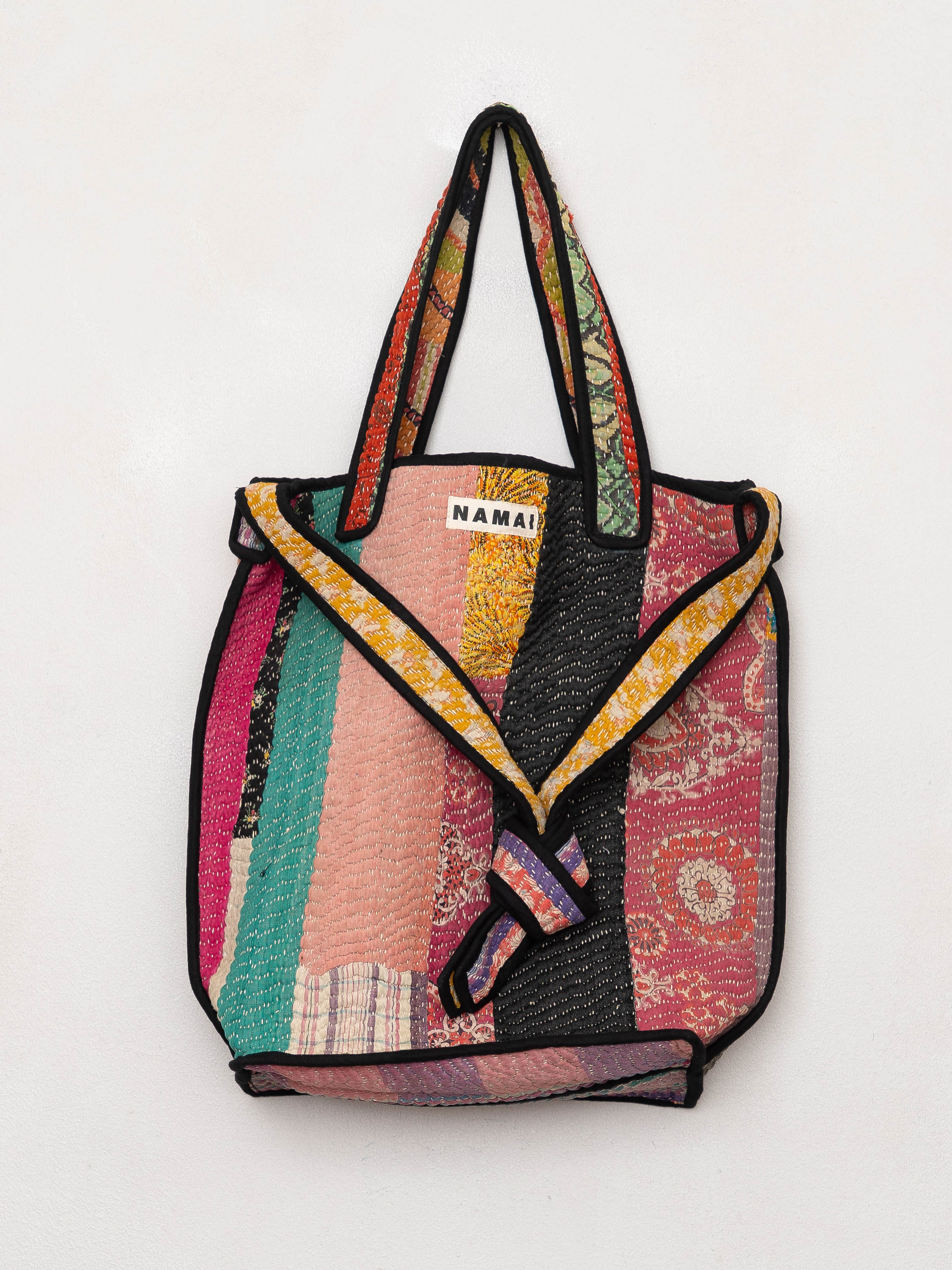 The Xoti II Zero-Waste Quilted Kantha Bag