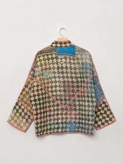 The Ladhiya Quilted Patchwork Kantha Jacket Wholesale