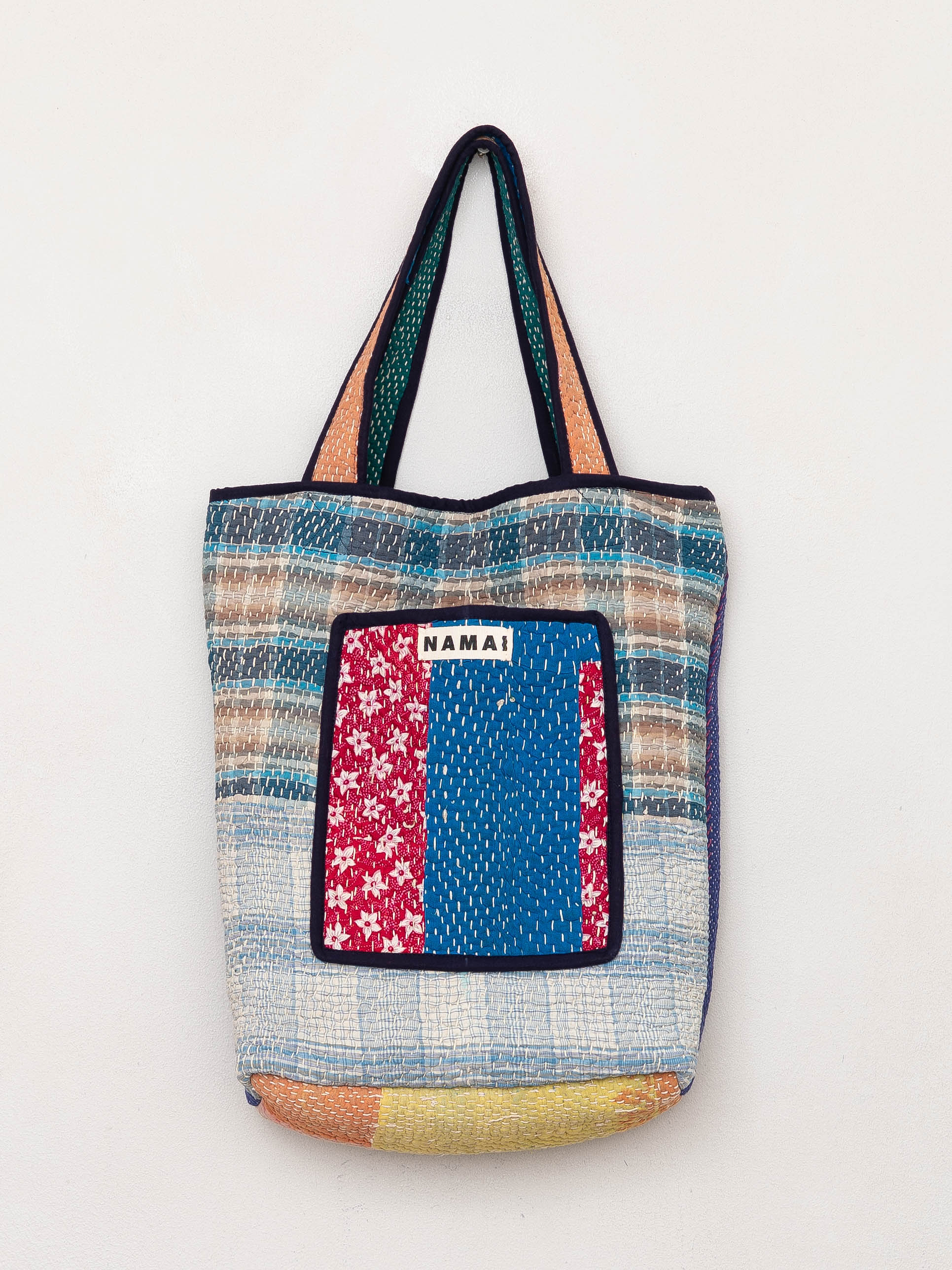 The Xoti II Zero-Waste Quilted Kantha Bag