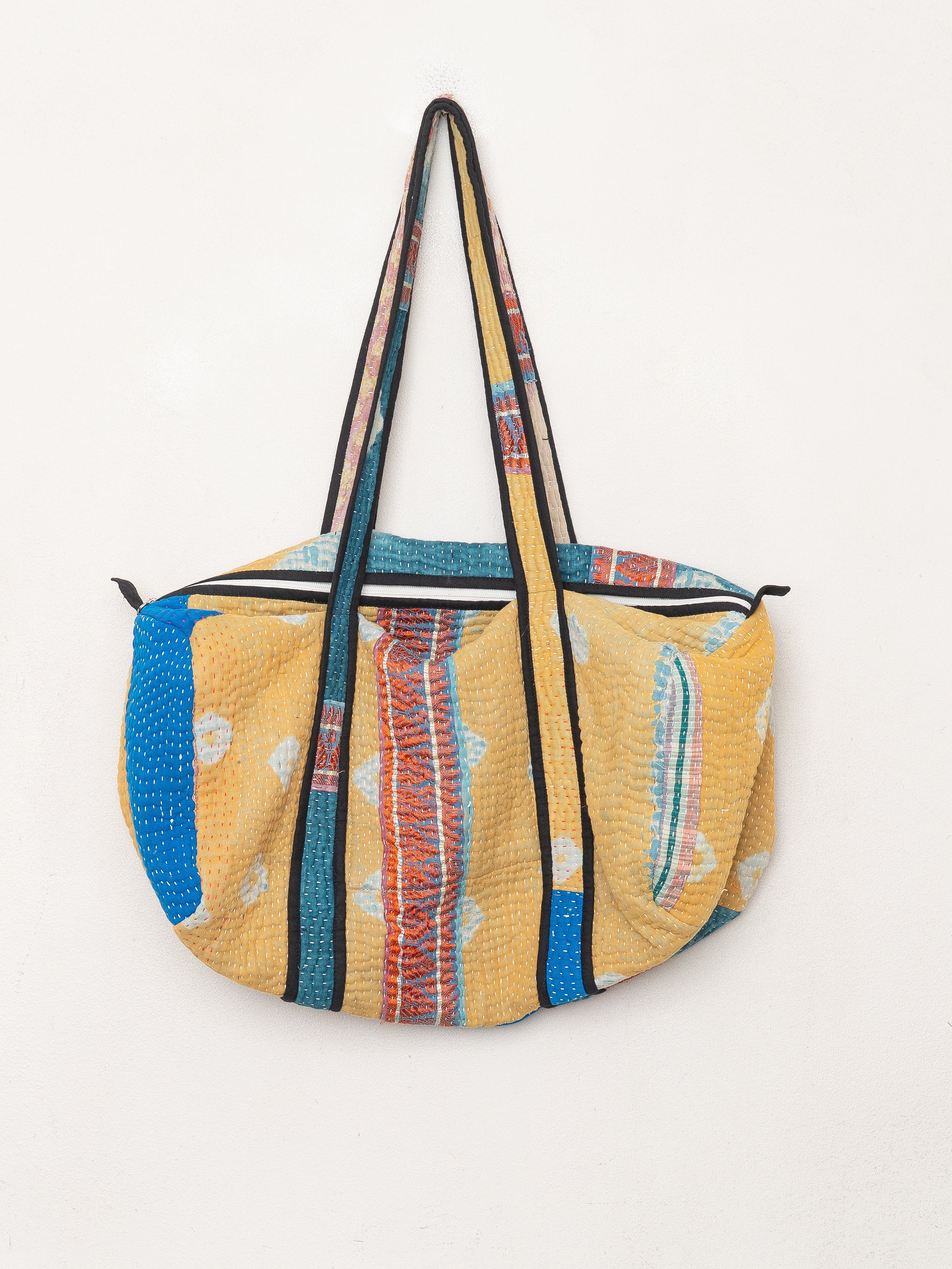 The Gopi Quilted Duffle Bag - Sample