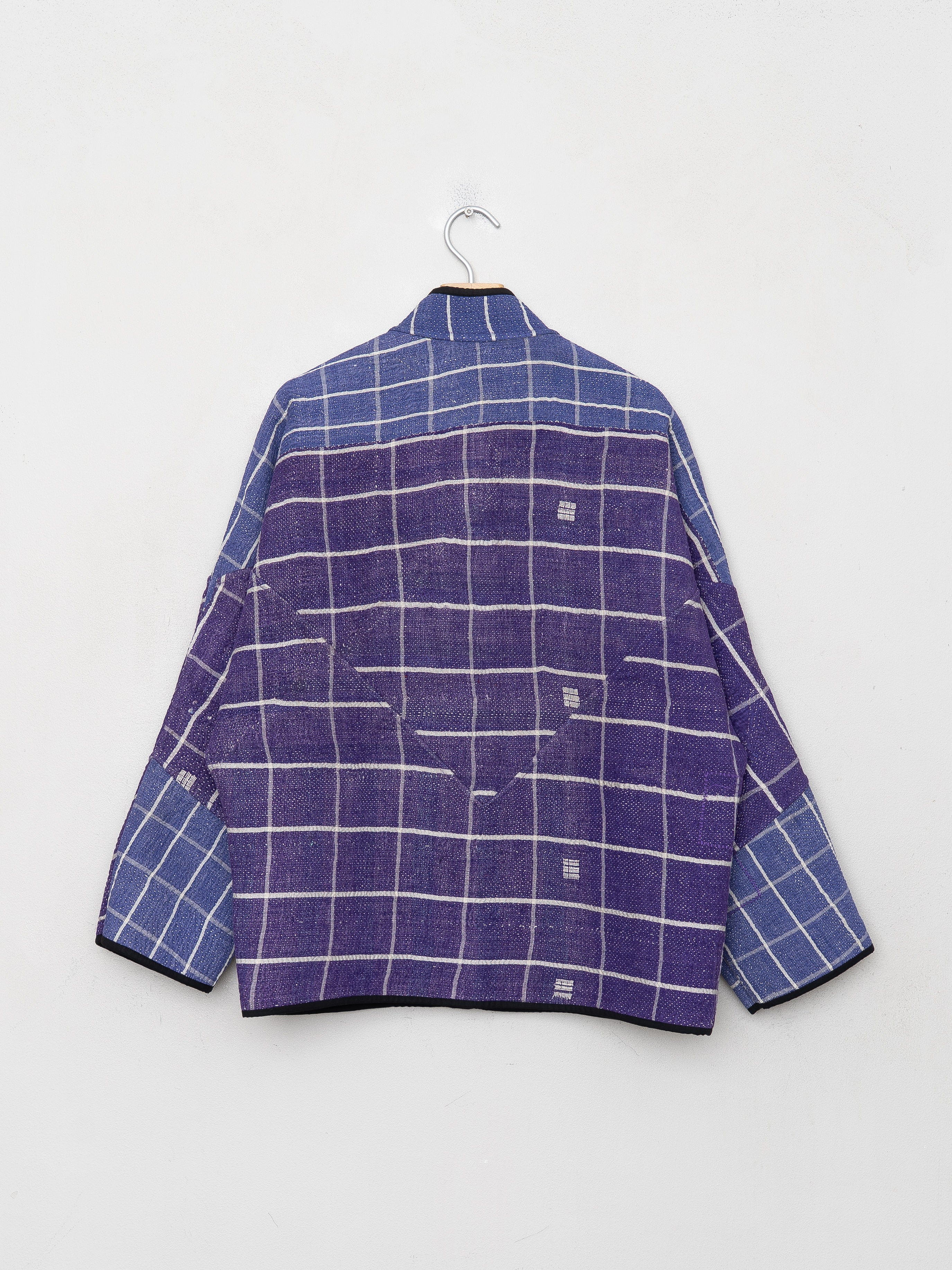The Ladhiya Quilted Patchwork Kantha Jacket