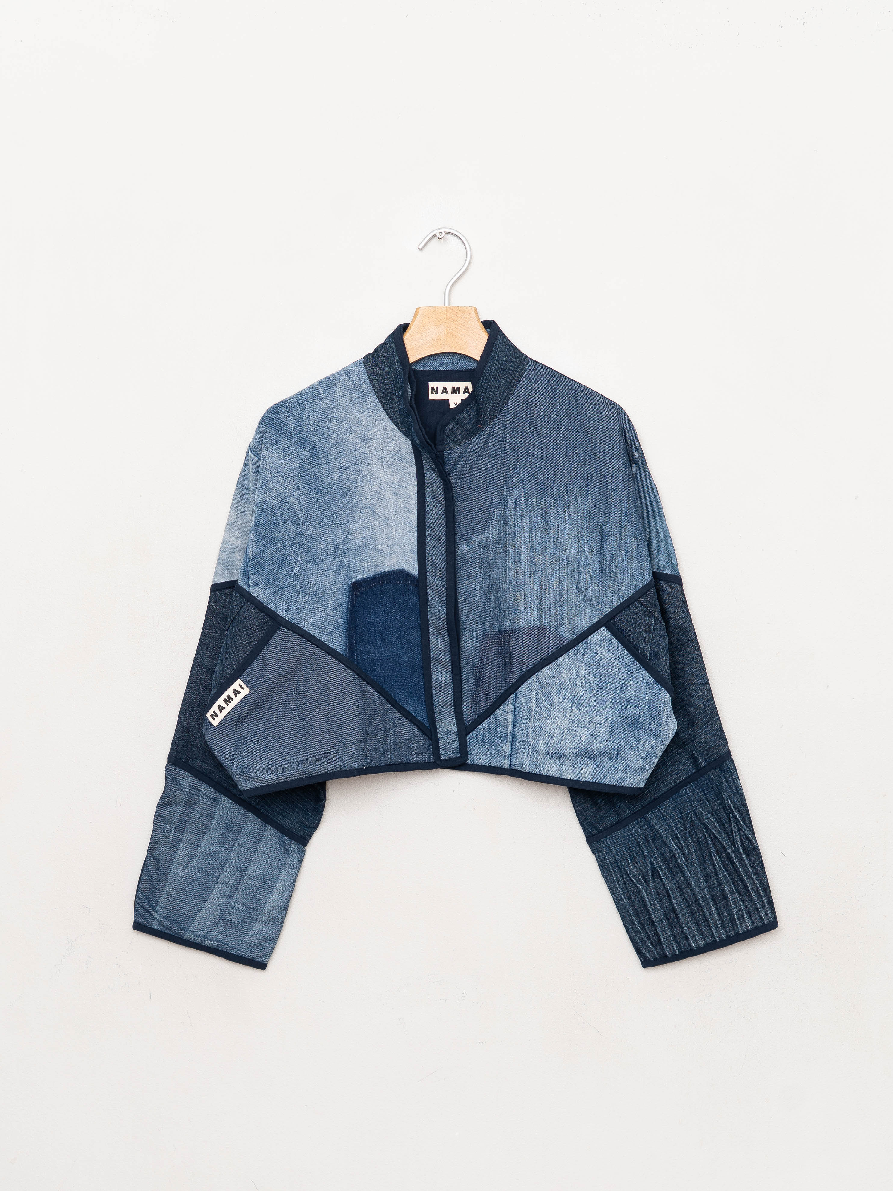 The Kaira Cropped Denim Jacket - Medium