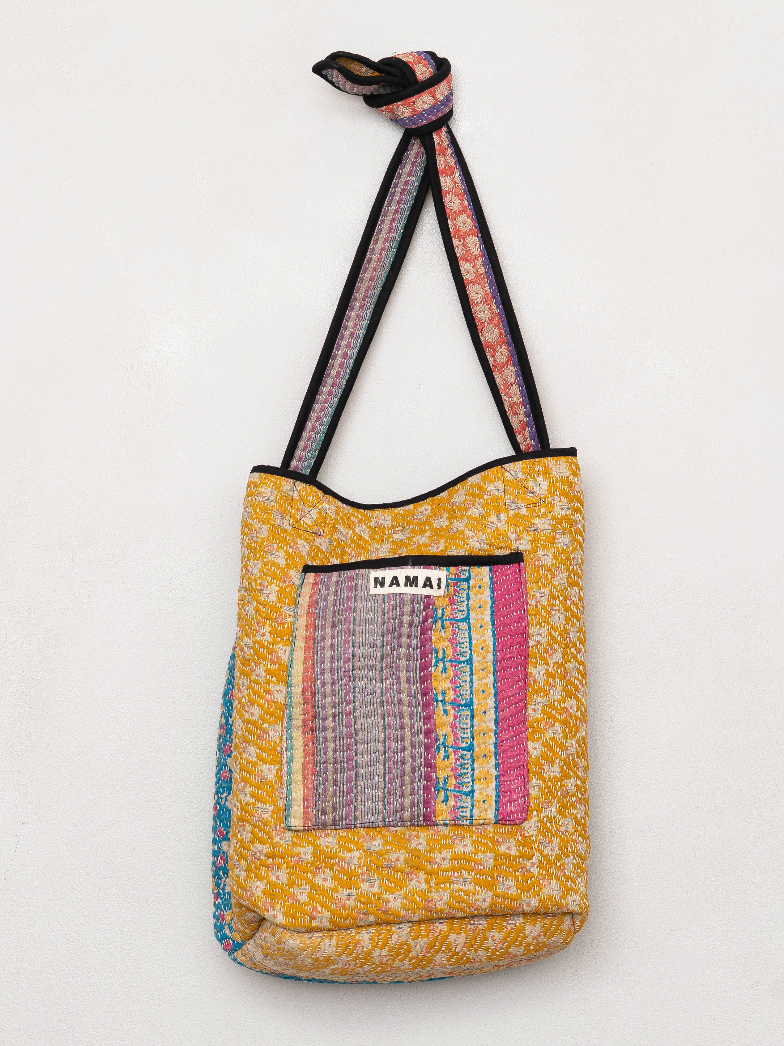 The Xoti II Zero-Waste Quilted Kantha Bag