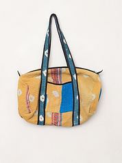 The Gopi Quilted Duffle Bag - Sample
