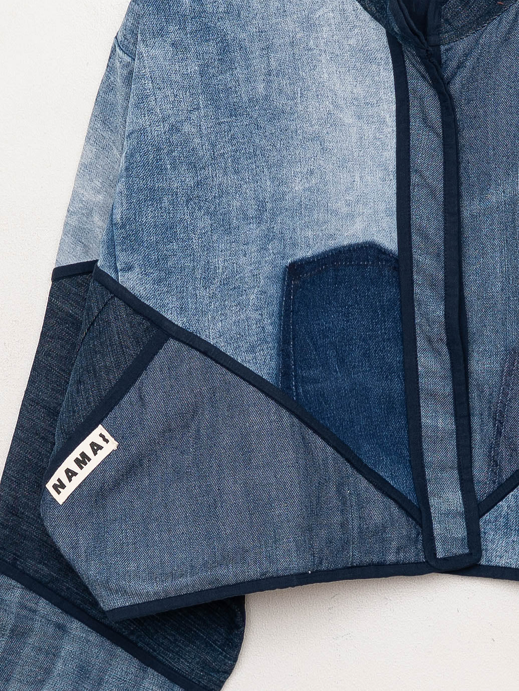 The Kaira Cropped Denim Jacket - Medium