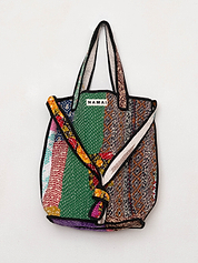 The Xoti II Zero-Waste Quilted Kantha Bag