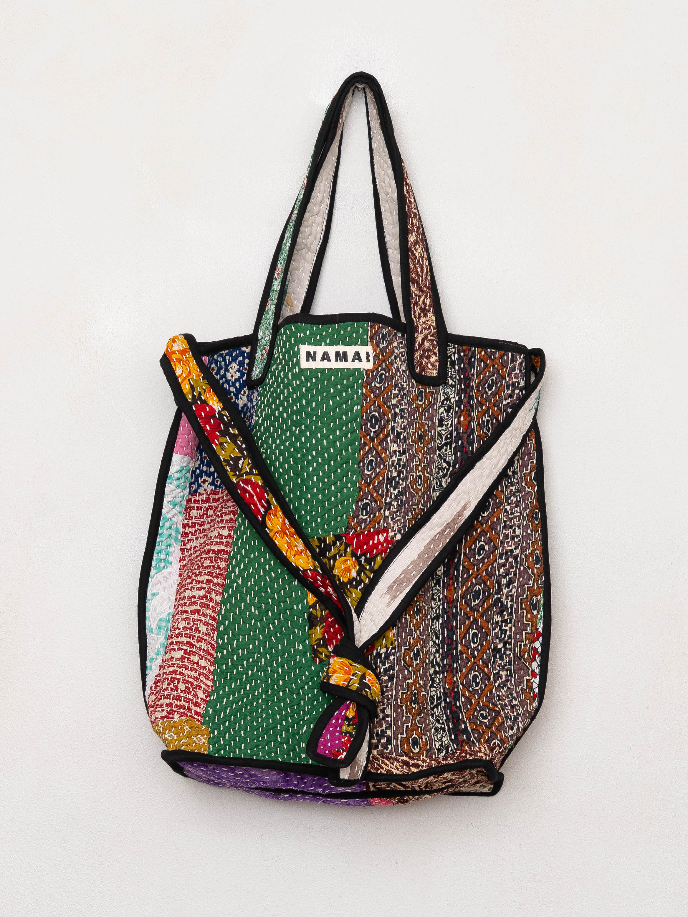 The Xoti II Zero-Waste Quilted Kantha Bag
