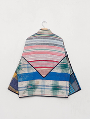 The Ladhiya Quilted Patchwork Kantha Jacket