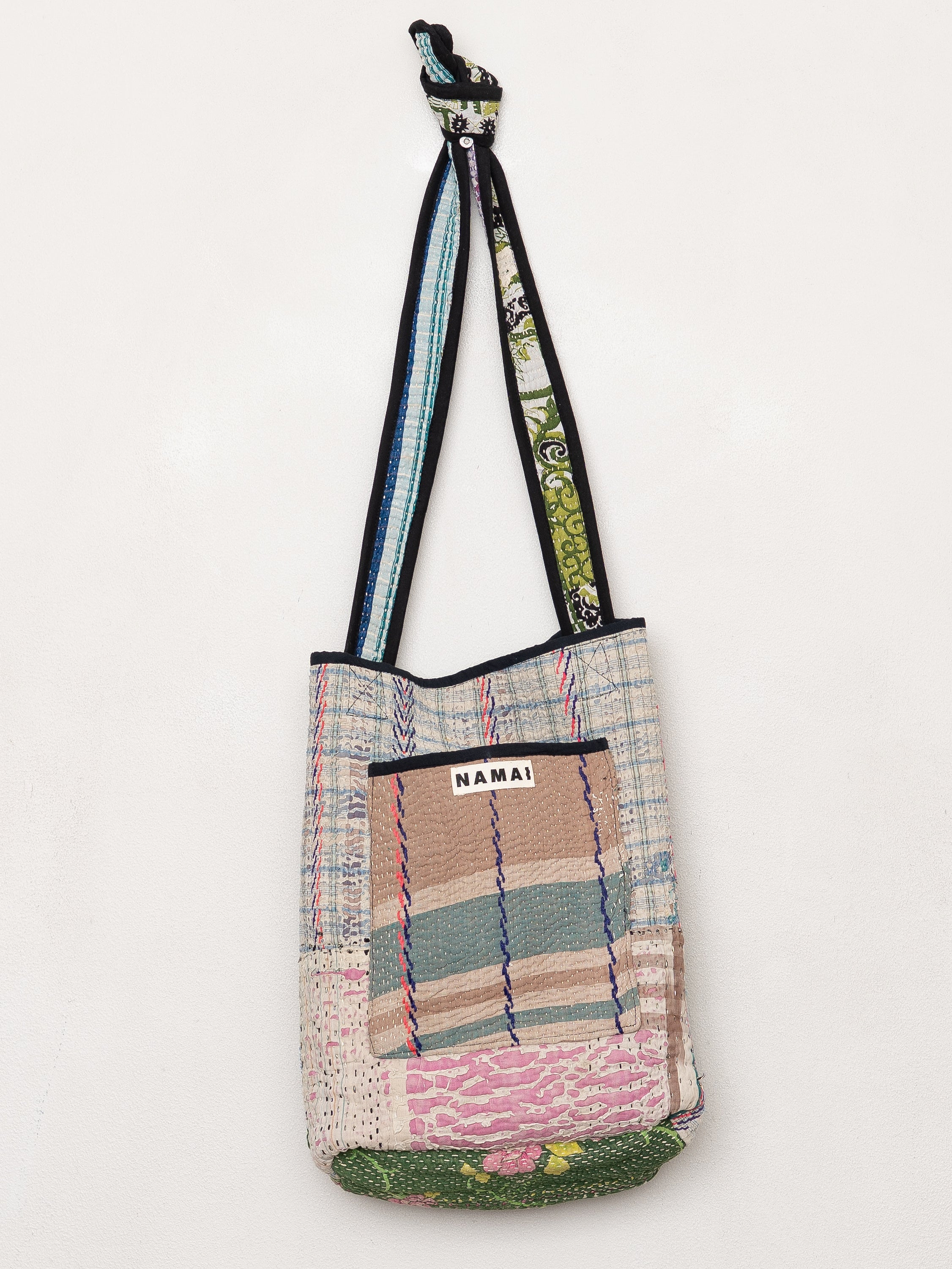 The Xoti II Zero-Waste Quilted Kantha Bag