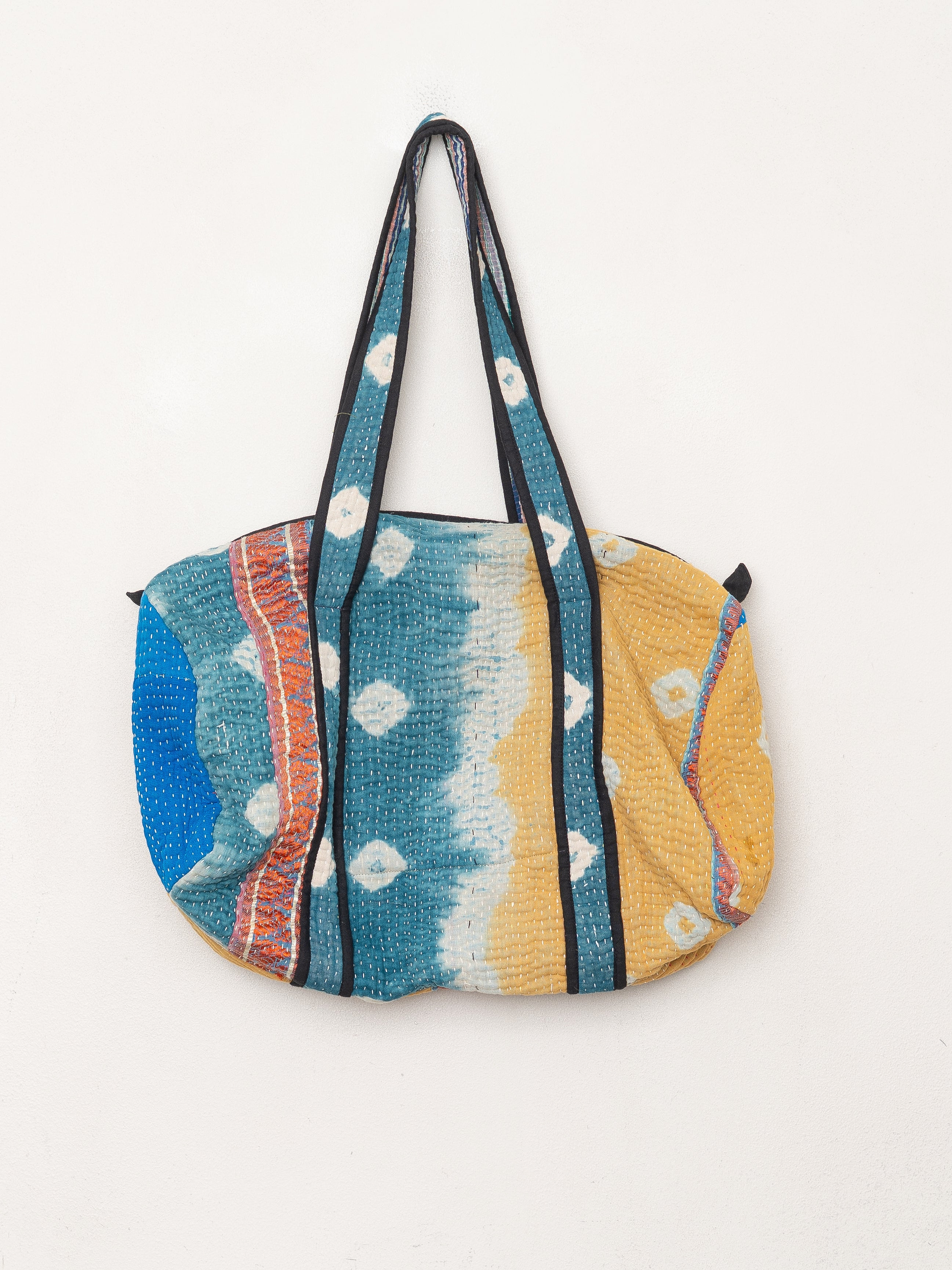 The Gopi Quilted Duffle Bag - Sample