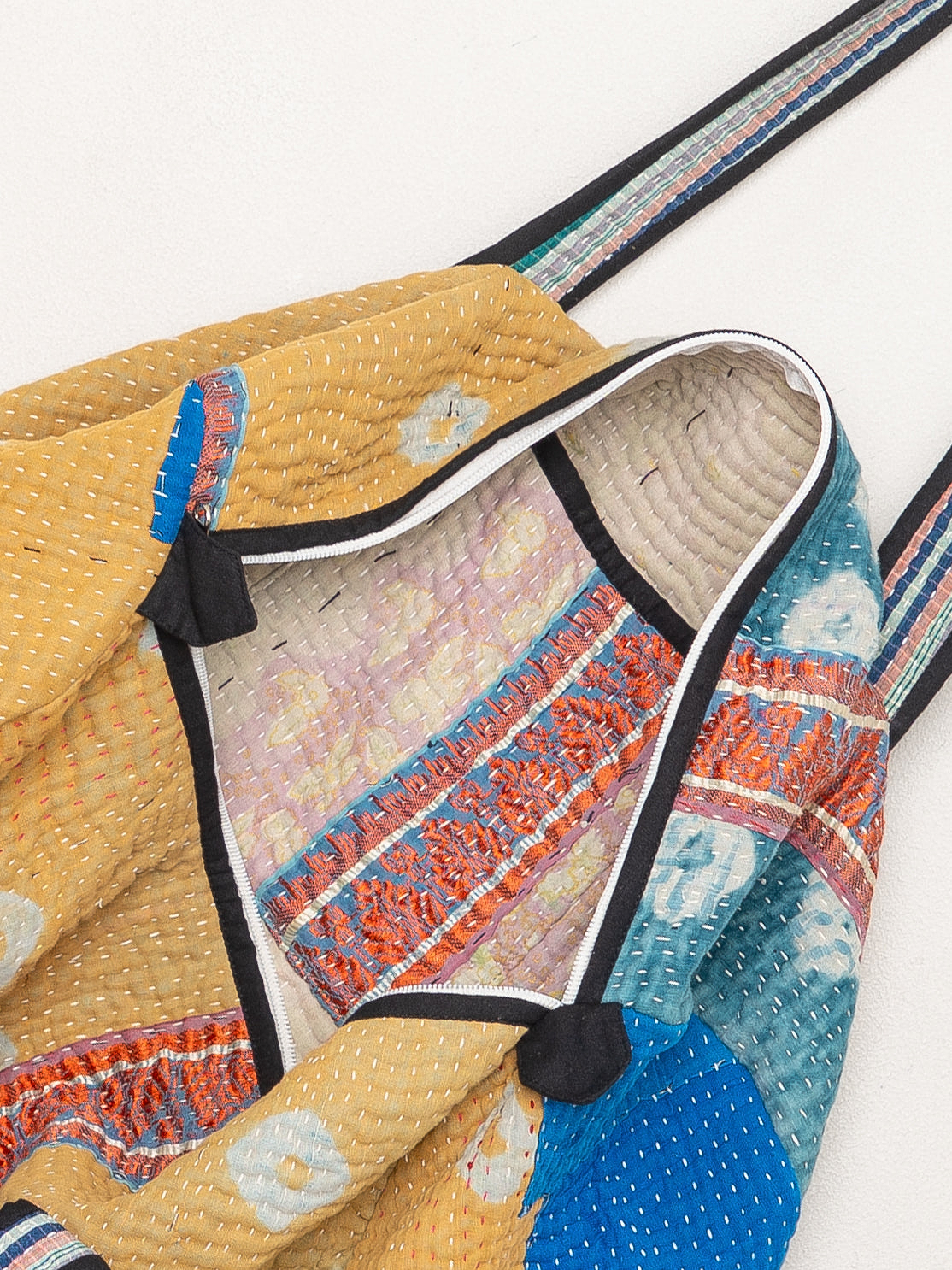 The Gopi Quilted Duffle Bag - Sample