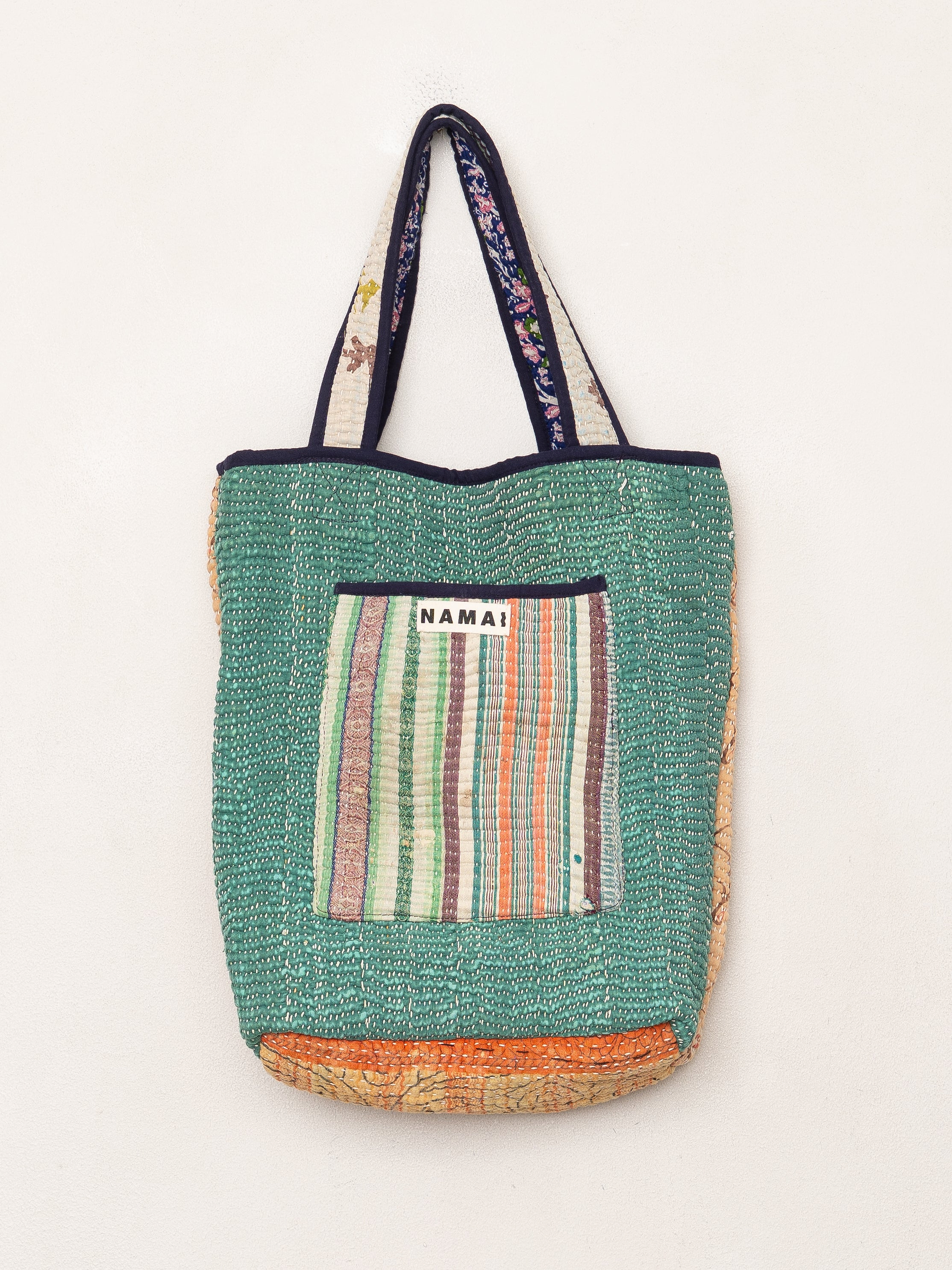 The Xoti II Zero-Waste Quilted Kantha Bag