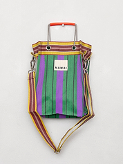 The Goa Mini Market Recycled Nylon Tote Bag - Grape Verde