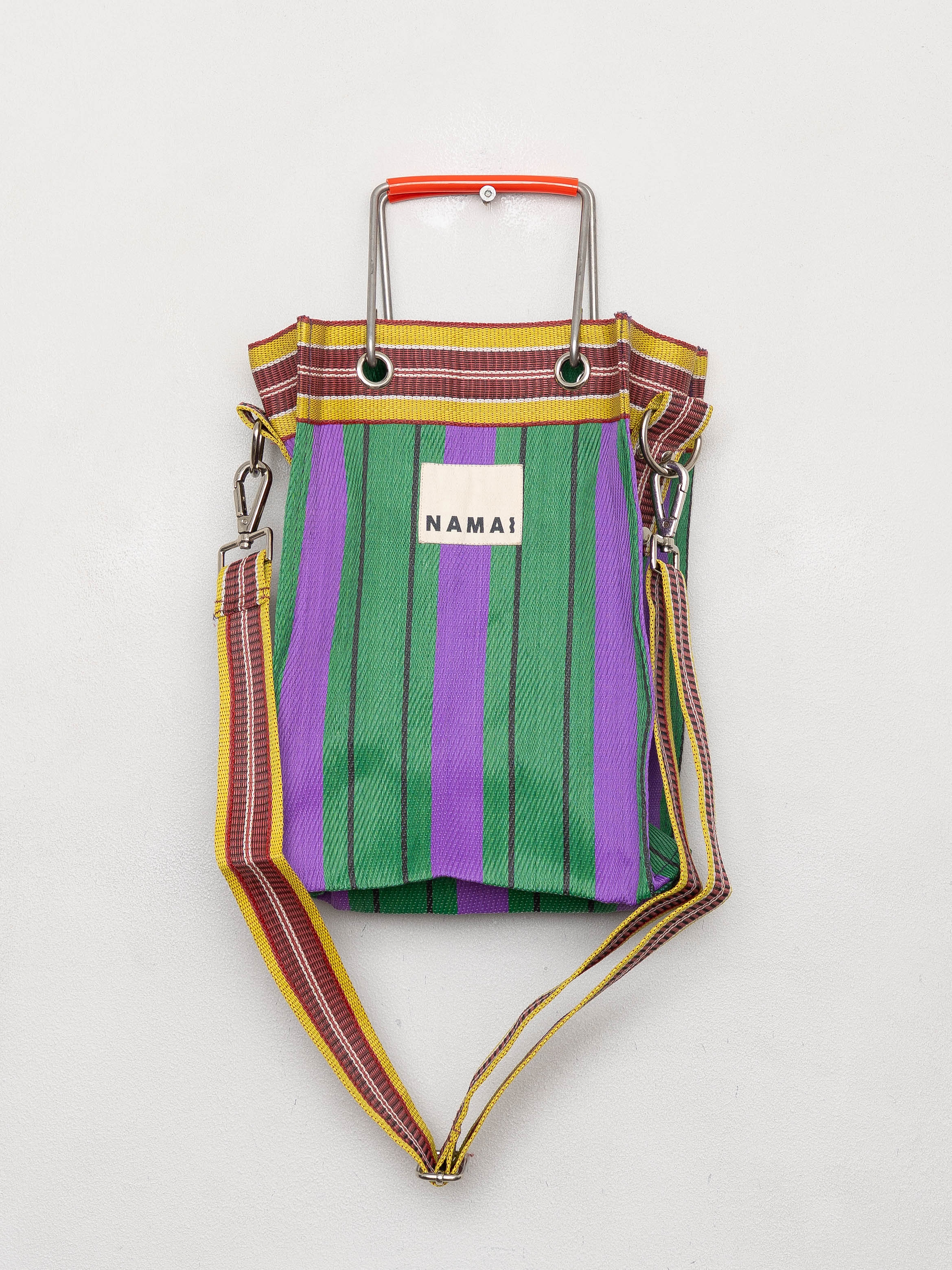 The Goa Mini Market Recycled Nylon Tote Bag - Grape Verde