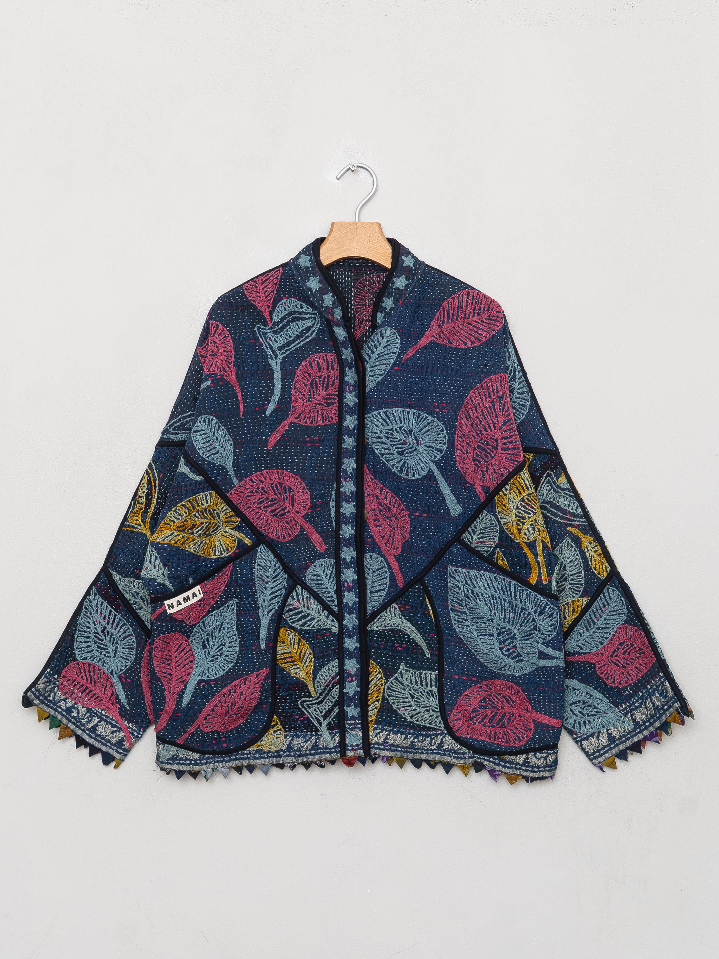 The Ladhiya Suzani Quilted Kantha Jacket