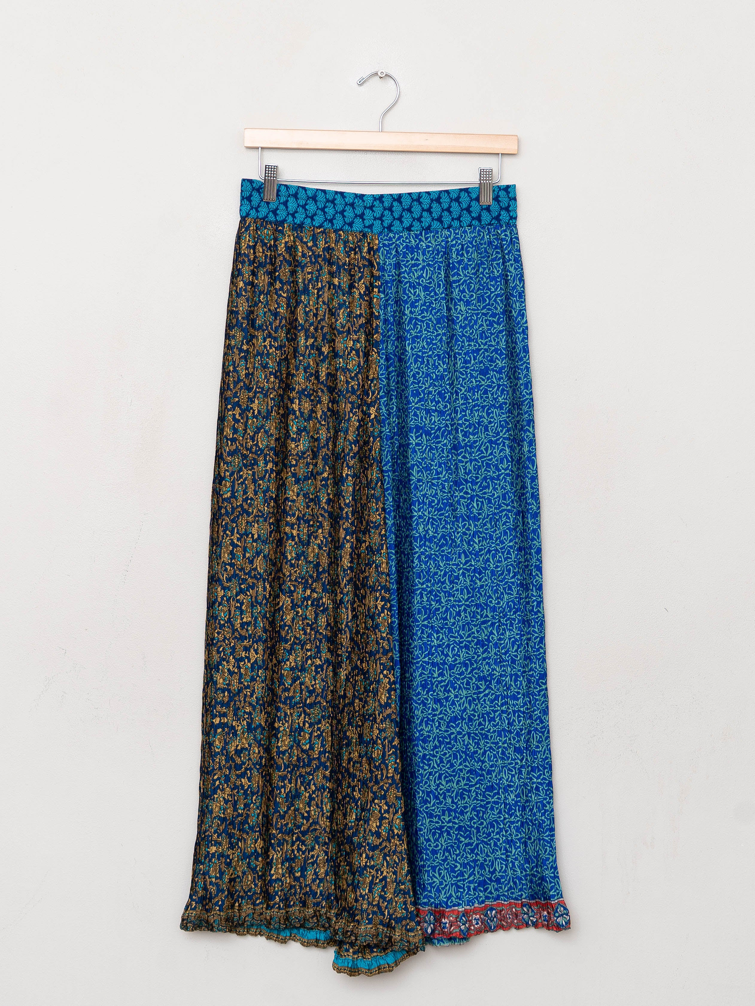 The Tanvi Upcycled Pleated Pant - Medium