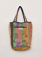 The Xoti II Zero-Waste Quilted Kantha Bag