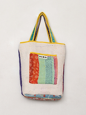 The Xoti II Zero-Waste Quilted Kantha Bag
