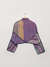 The Kaira Cropped Quilted Patchwork Kantha Jacket Wholesale