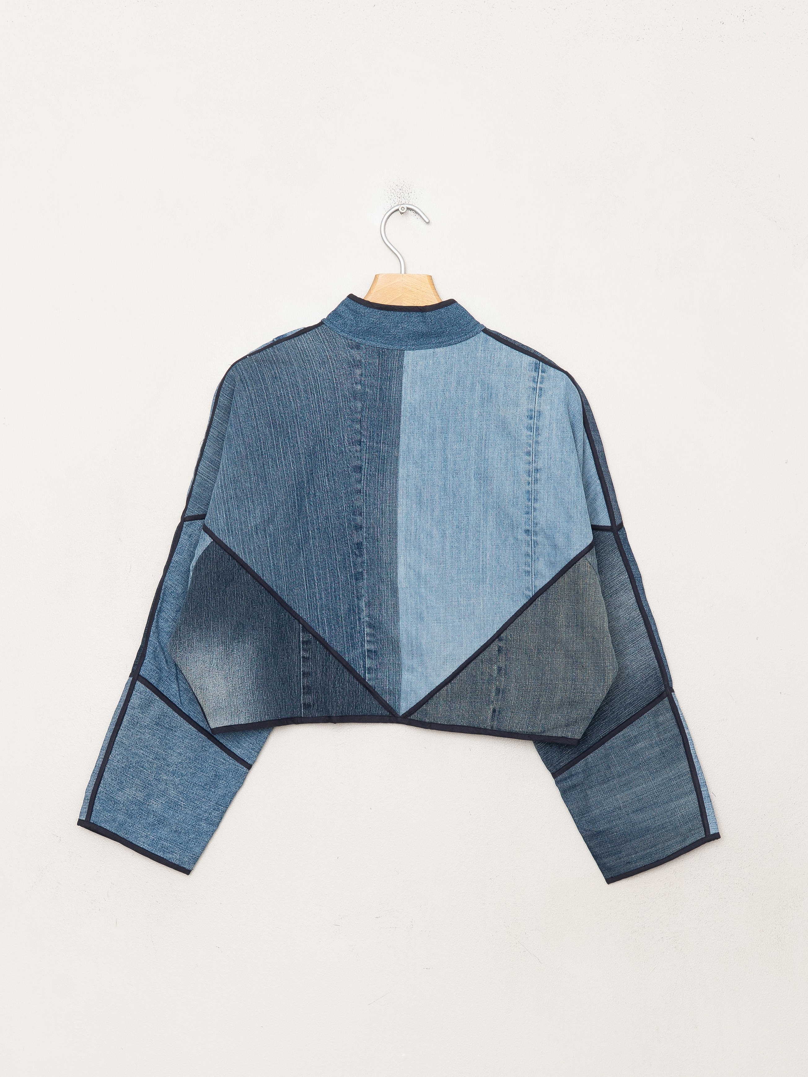 The Kaira Cropped Denim Jacket - Small
