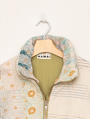 The Shira Quilted Puffer Bomber Jacket