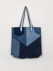 The Pasha Carryall Denim Tote Bag