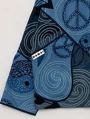 The Ladhiya Denim Suzani Jacket - Medium