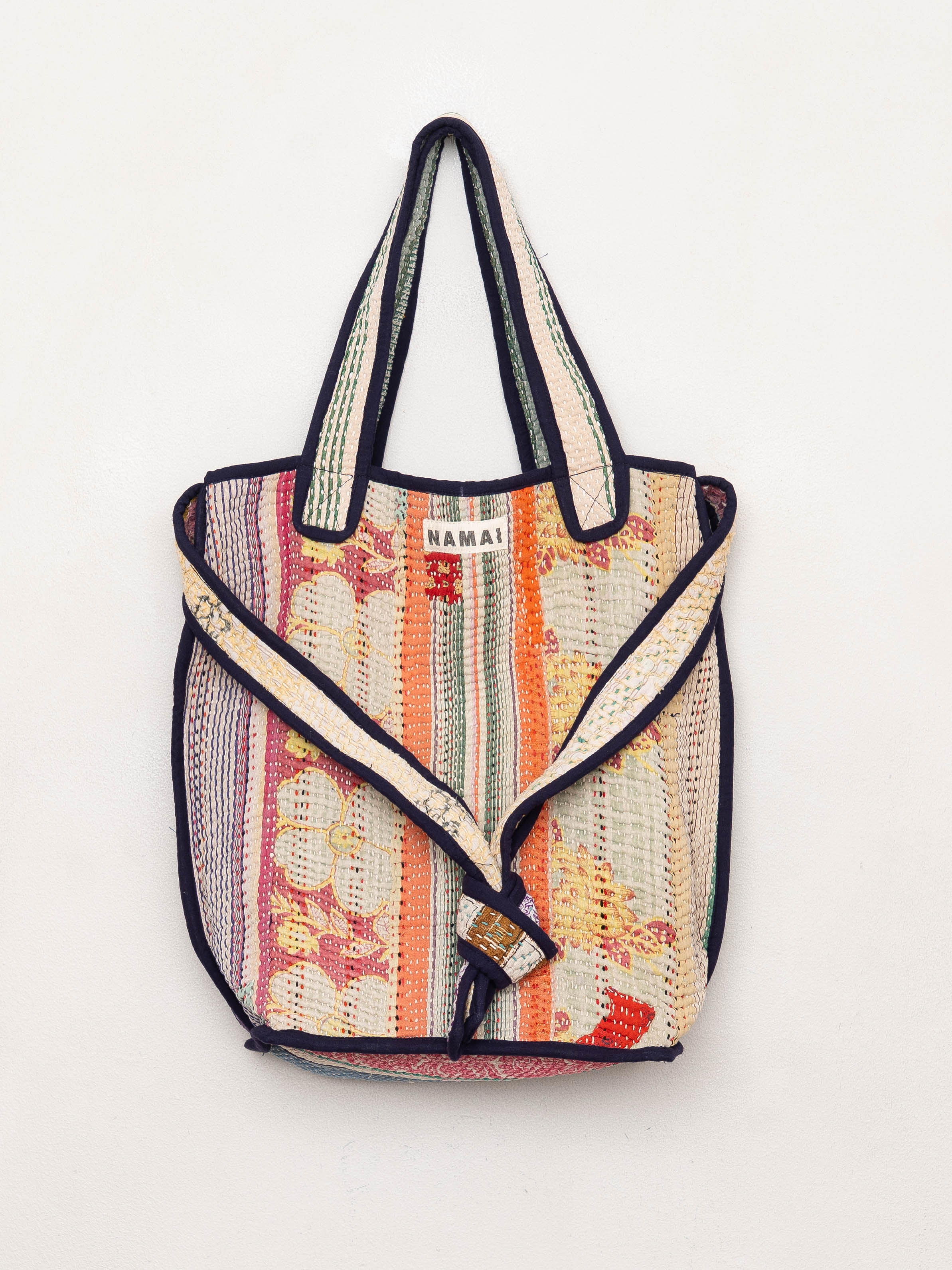 The Xoti II Zero-Waste Quilted Kantha Bag