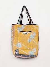 The Xoti II Zero-Waste Quilted Kantha Bag