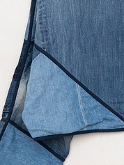 The Kaira Cropped Denim Jacket - Medium