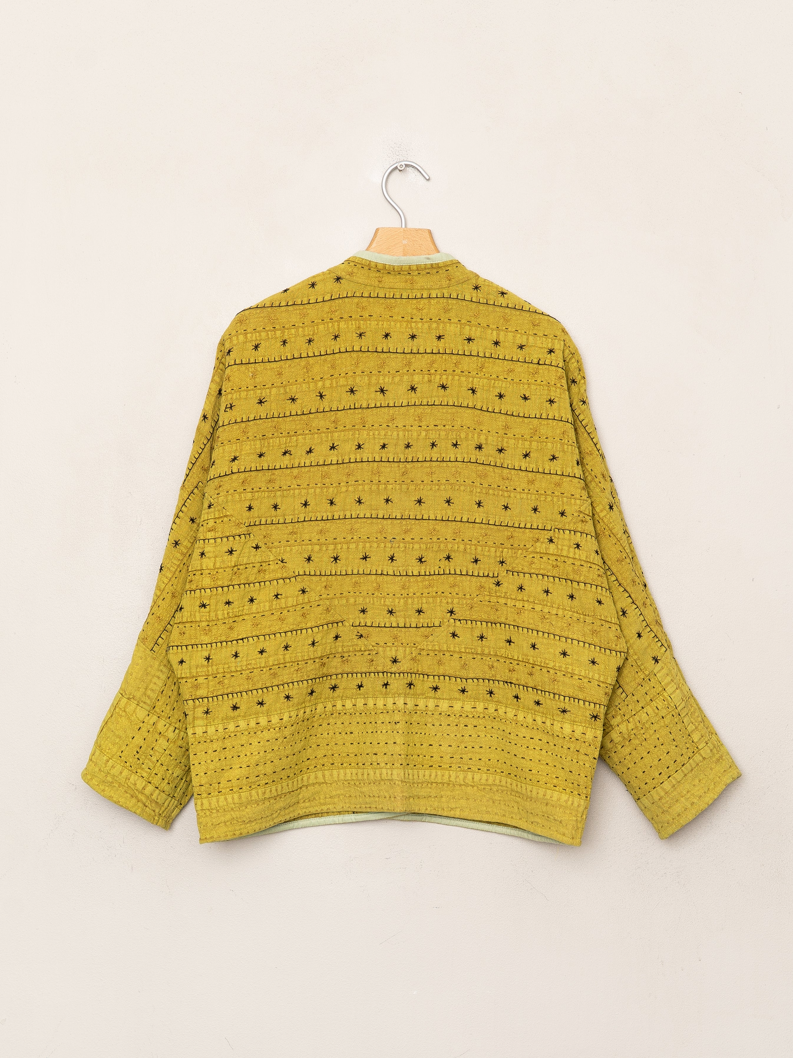 The Ladhiya Petite Quilted Patchwork Kantha Jacket