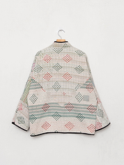 The Ladhiya Quilted Patchwork Kantha Jacket