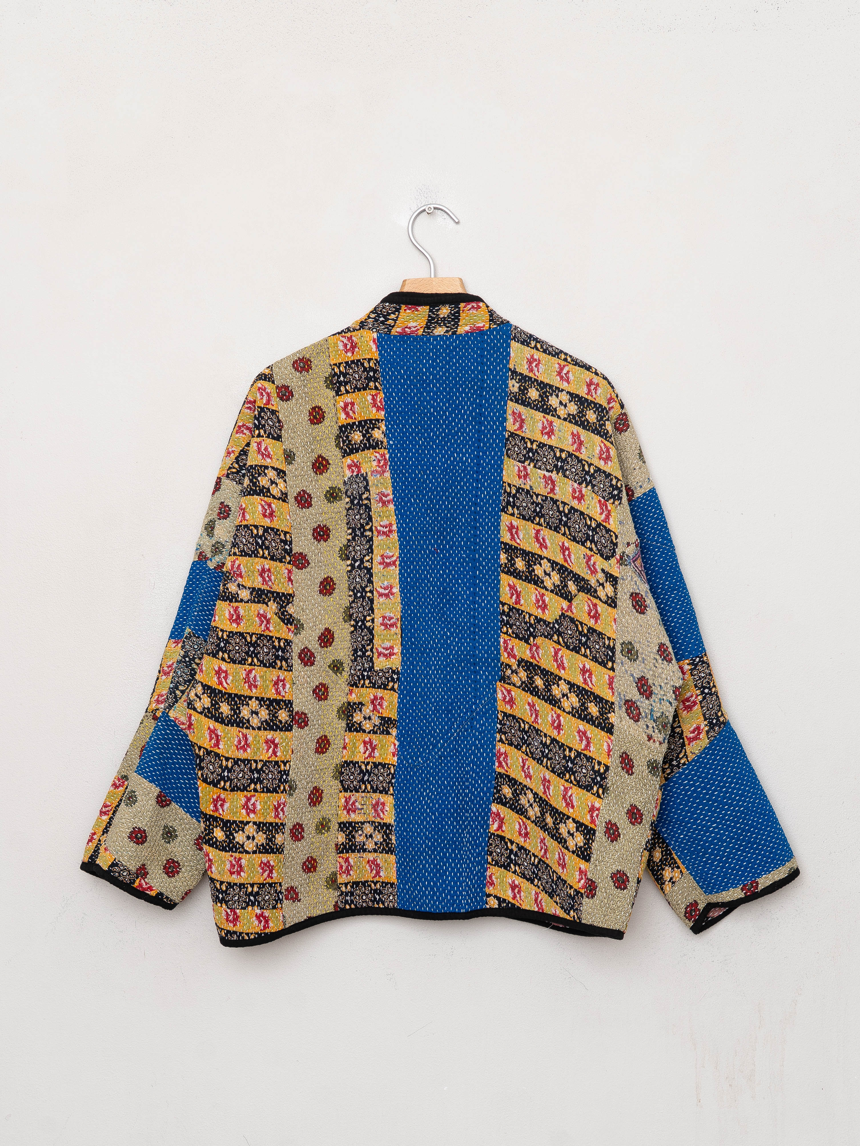 The Ladhiya Quilted Patchwork Kantha Jacket Wholesale