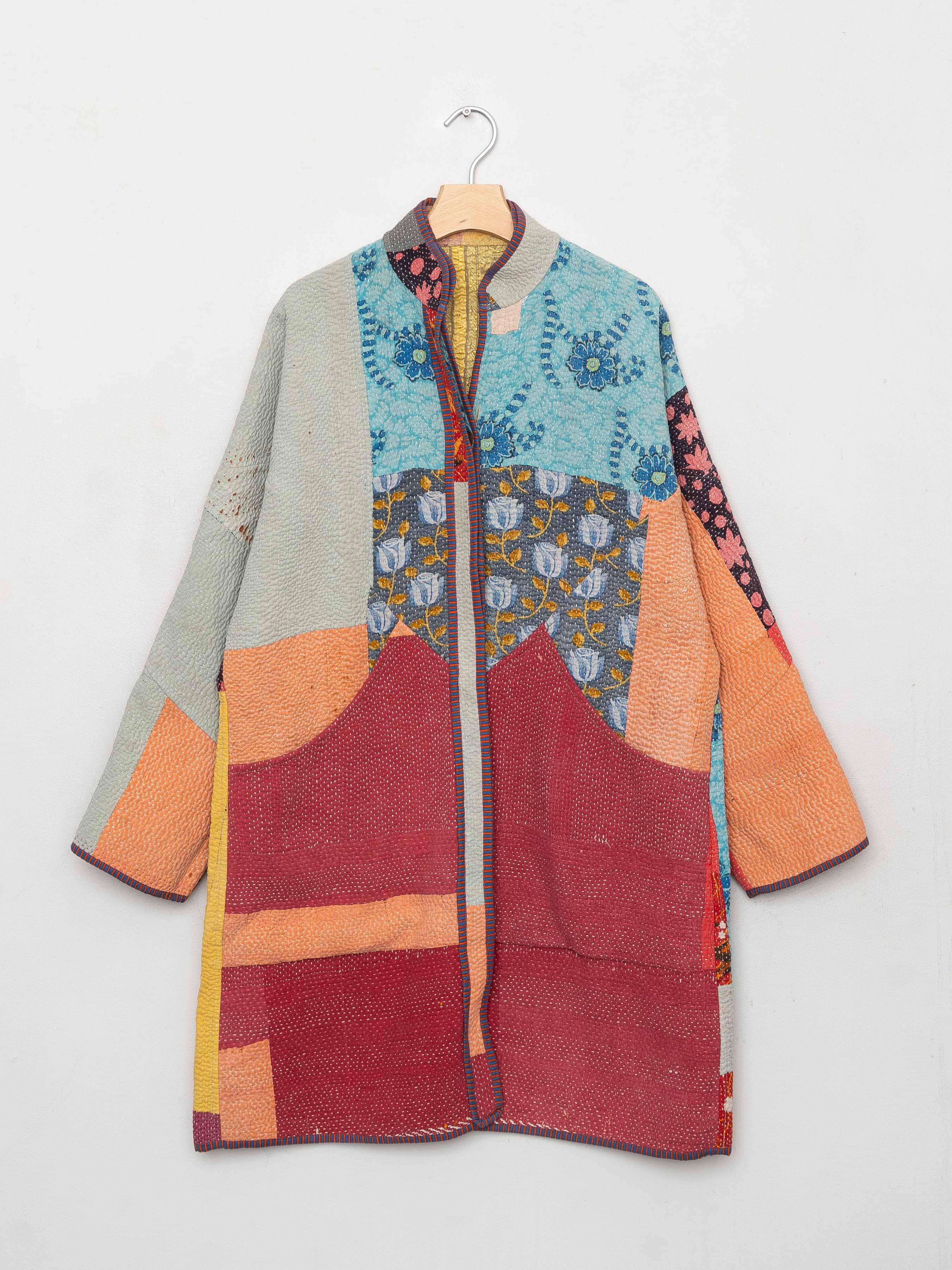 Long Quilted Patchwork Jackets | Namai Studio – NAMAI