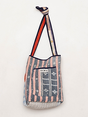 The Xoti II Zero-Waste Quilted Kantha Bag