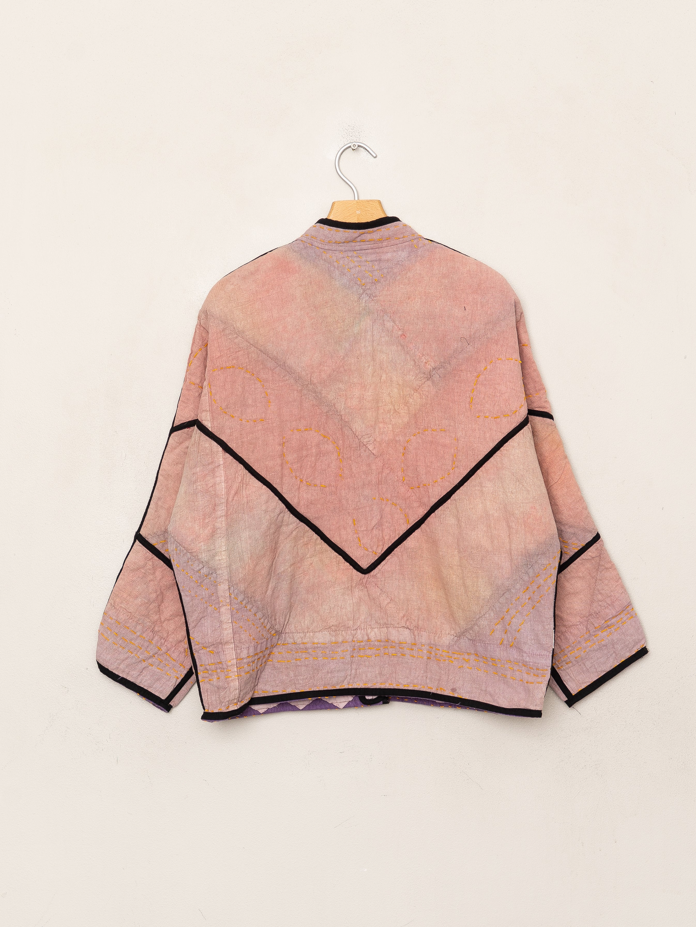 The Ladhiya Petite Quilted Patchwork Kantha Jacket