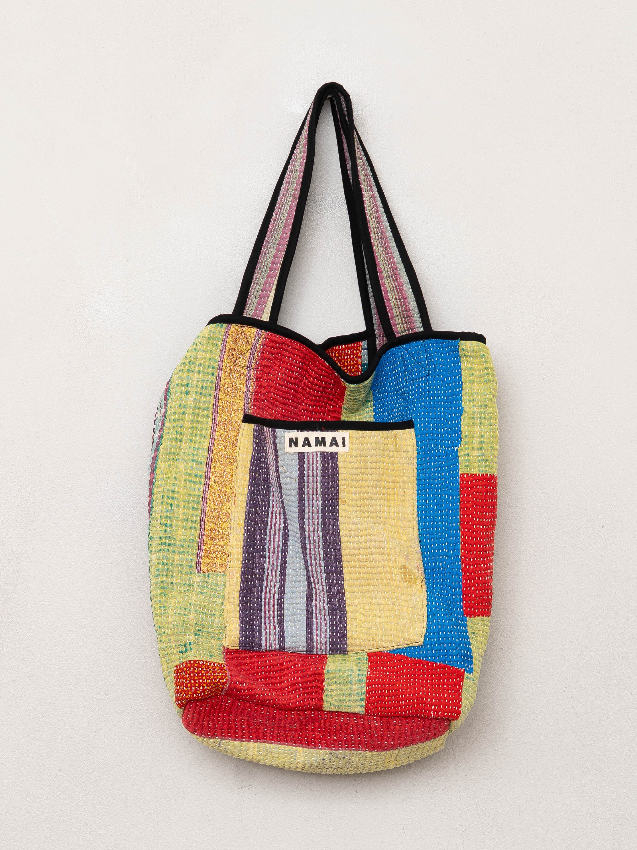 The Xoti II Zero-Waste Quilted Kantha Bag