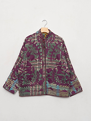 The Ladhiya Suzani Quilted Kantha Jacket