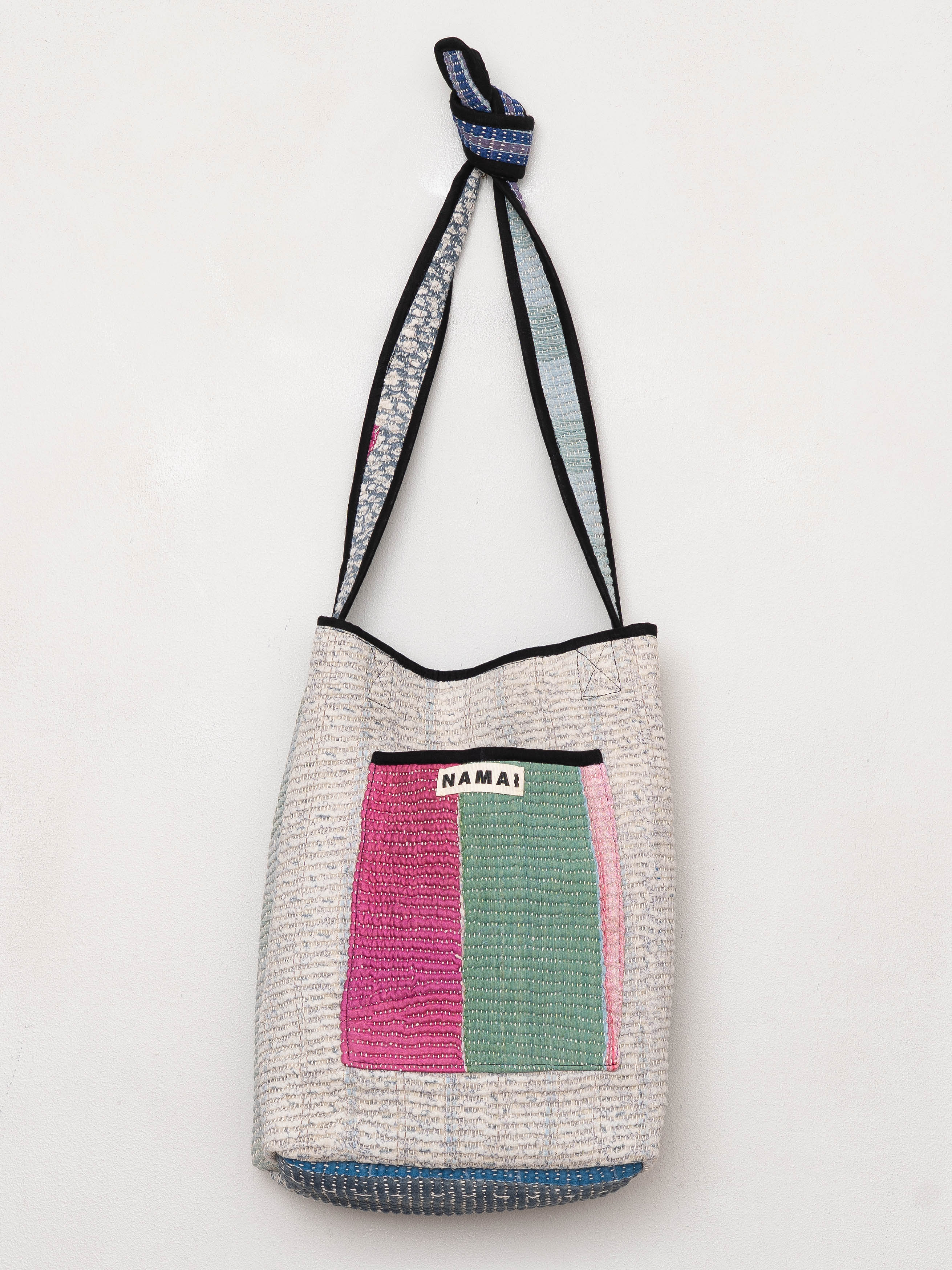 The Xoti II Zero-Waste Quilted Kantha Bag