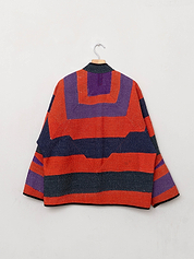 The Ladhiya Quilted Patchwork Kantha Jacket